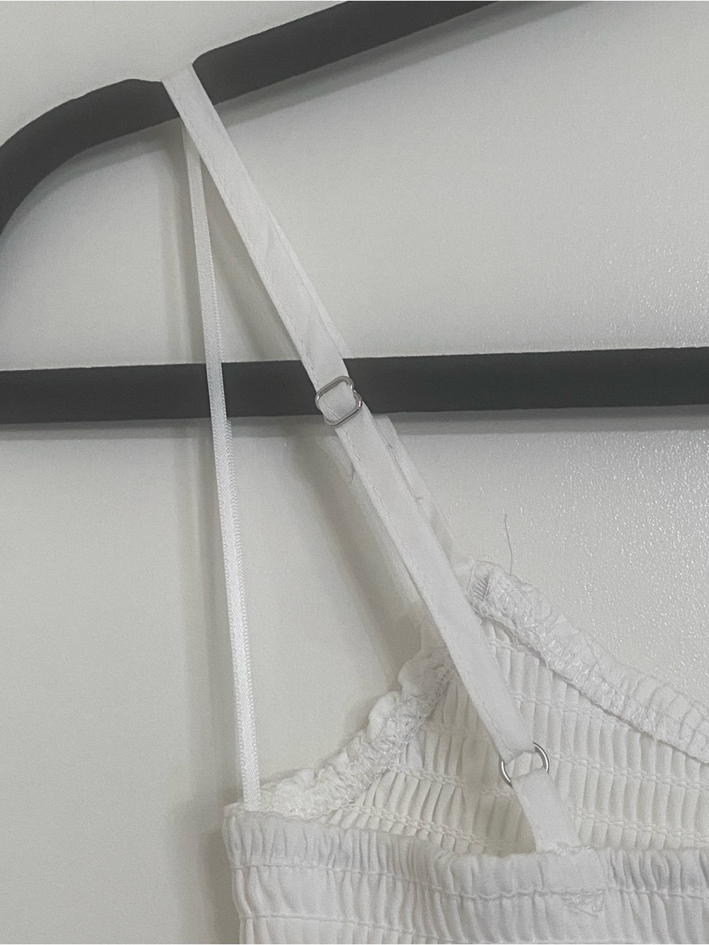 HYFVE White Smocked Bodice Maxi Dress - Picture 8 of 8